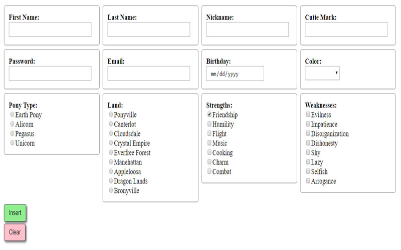 Form Validation